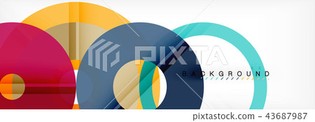 Modern geometrical abstract background Modern geometrical abstract background 43687987