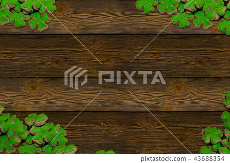 group of symbols celebration of the day patric 43688354