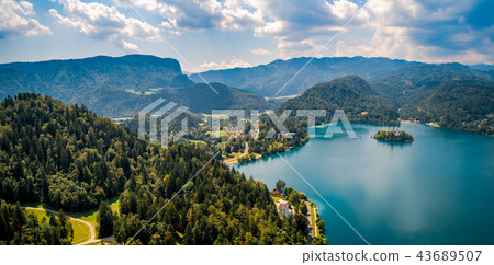 Slovenia - resort Lake Bled. Slovenia - resort Lake Bled. 43689507