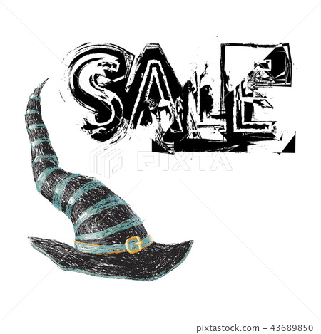 Discount price tag in black color. Sale sign Discount price tag in black color. Sale sign 43689850