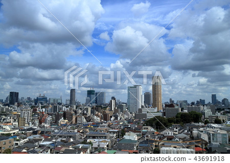 Urban scenery Photographing the Nakameguro area from Yutenji 43691918