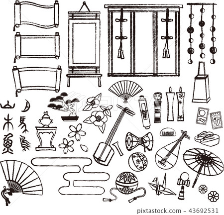 Line drawing set Line drawing set 43692531