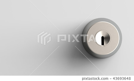 Keyhole Left copy space 43693648