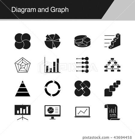 Diagram and Graph icons.  43694458