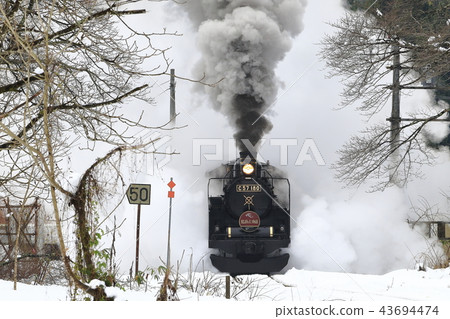 Banetsu West Line SL擁有雪景 Banetsu West Line SL擁有雪景 43694474