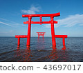 Underwater torii in Tara-cho 43697017