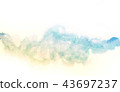 Abstract watercolor background.The color splashing 43697237