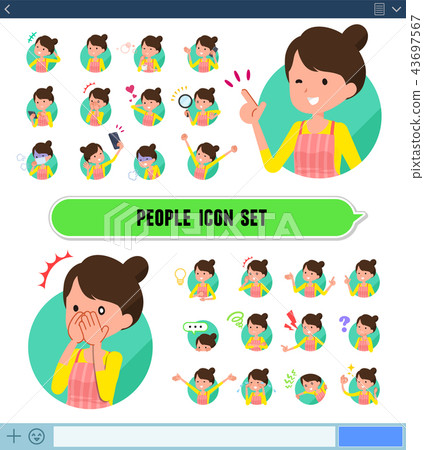 female, females, lady 43697567