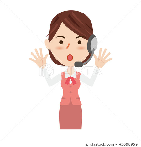 Female operator Female operator 43698959