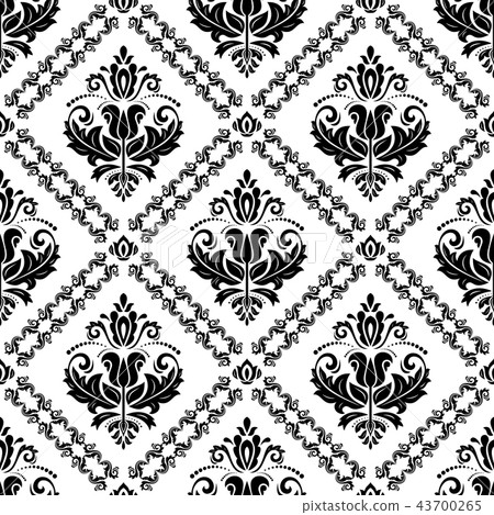 Orient Seamless Vector Background 43700265