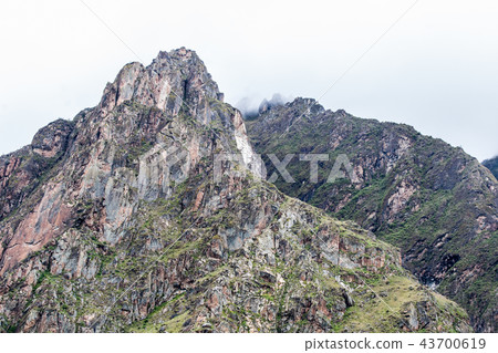 Andes rocky mountains peak. Andes rocky mountains peak. 43700619