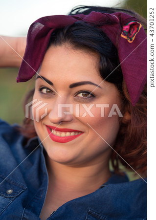 portrait of a happy smiling girl portrait of a happy smiling girl 43701252