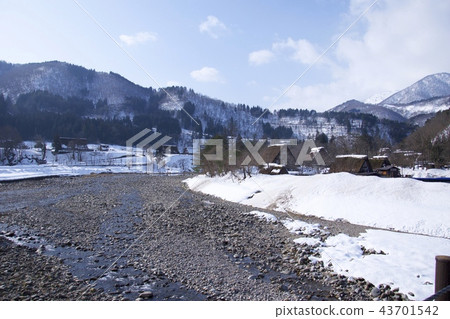 Winter Shirakawa Town Winter Shirakawa Town 43701542