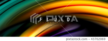 Fluid color motion concept Fluid color motion concept 43702069