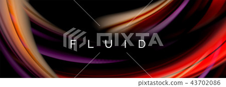Fluid color motion concept Fluid color motion concept 43702086