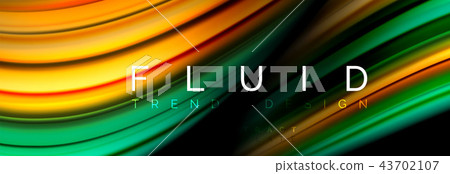 Fluid color motion concept 43702107