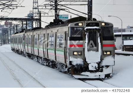 過境列車(系列731)進入Inashikoen站 過境列車(系列731)進入Inashikoen站 43702248