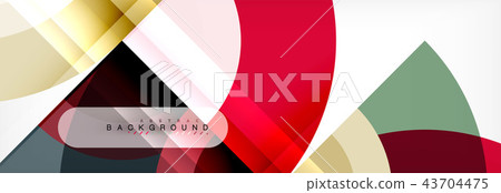 Vector circular abstract background 43704475