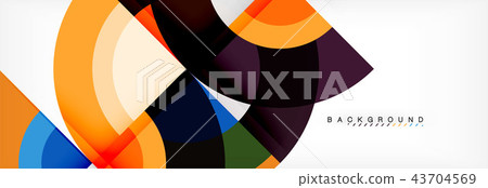 Vector circle abstract background Vector circle abstract background 43704569