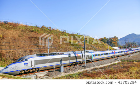 Chungcheongbuk-do, Chungbuk, Korea, Okcheon, High-speed railway Chungcheongbuk-do, Chungbuk, Korea, Okcheon, High-speed railway 43705284