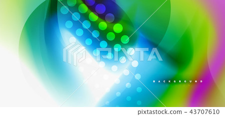 Fluid flowing wave abstract background Fluid flowing wave abstract background 43707610
