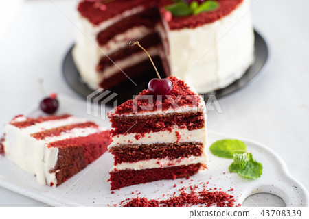 red velvet cake red velvet cake 43708339