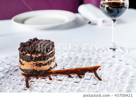 chocolate cake with sherry chocolate cake with sherry 43708421