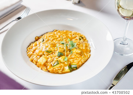 pumpkin risotto pumpkin risotto 43708502