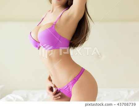 beautiful woman body part 43708739
