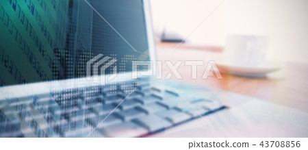Composite image of composite image of binary code on digital screen Composite image of composite image of binary code on digital screen 43708856