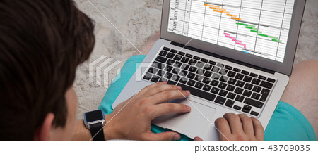 Composite image of strategic document Composite image of strategic document 43709035