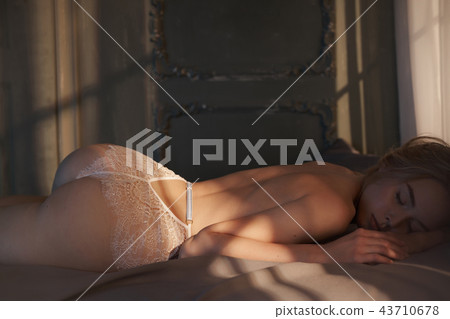 erotic portrait of young beautiful woman in sexy lingerie erotic portrait of young beautiful woman in sexy lingerie 43710678