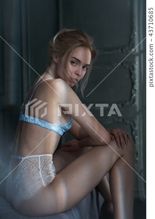 erotic portrait of young beautiful woman in sexy lingerie erotic portrait of young beautiful woman in sexy lingerie 43710685