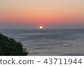 Goseong East Sea sunrise horizon 43711944