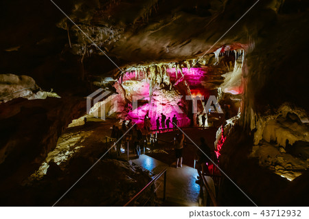 Kutaisi, Georgia. View Of Prometheus Cave Also Called Kumistavi Kutaisi, Georgia. View Of Prometheus Cave Also Called Kumistavi 43712932
