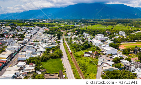 【台灣花蓮玉里火車風光Asia Taiwan Hualien scenery】 43713941