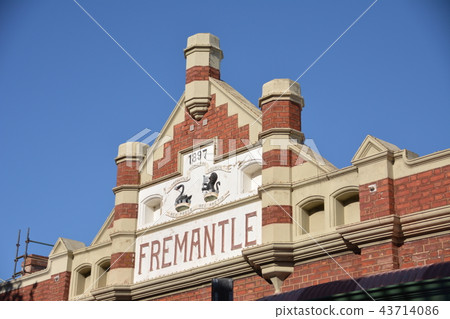 Fremantle Market Building Port Town on the West Coast of Australia 43714086