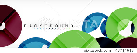 Modern geometrical abstract background Modern geometrical abstract background 43714613