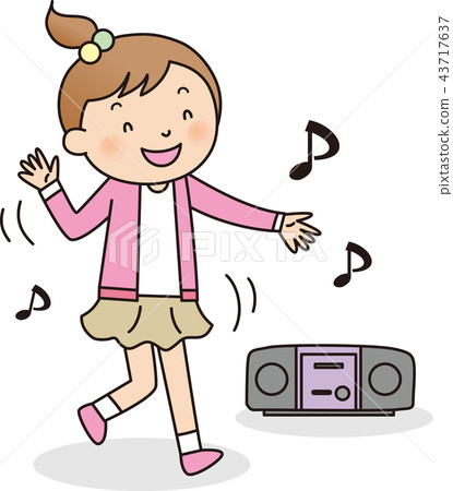 Kids Freeze Dance Music Notes - Stock Illustration [29382959] - PIXTA