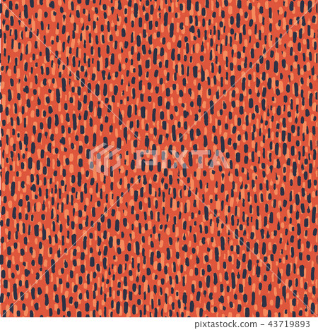 Abstarct graphic seamless pattern of short brush strokes 43719893