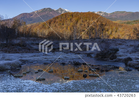 晚秋Norikura高原和Mt. Norikura 43720263