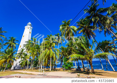 Beautiful beach and lighthouse Beautiful beach and lighthouse 43720865