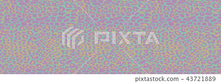 Seamless leopard pattern - Stock Illustration [43721889] - PIXTA