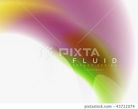 Background abstract color flow, liquid design Background abstract color flow, liquid design 43722874