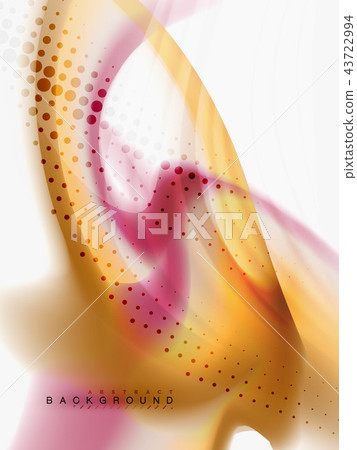Background abstract color flow, liquid design 43722994