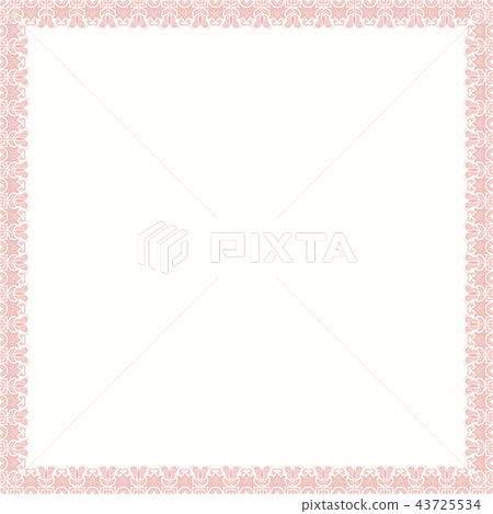 Floral Fine Frame 43725534