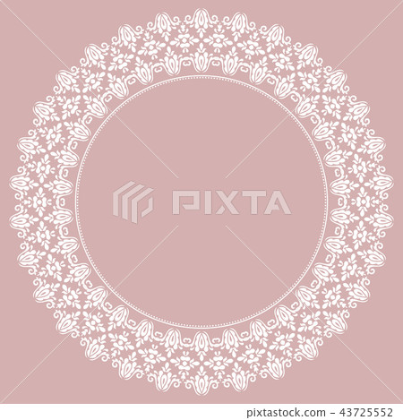 Oriental Abstract Pattern 43725552