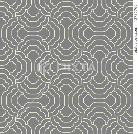 Abstract geometric pattern by lines, waves.  43725766