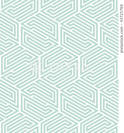 Abstract geometric pattern by lines, hexagons. Abstract geometric pattern by lines, hexagons. 43725768