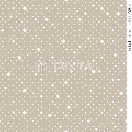 Abstract geometric pattern with rhombuses, dots. 43725808